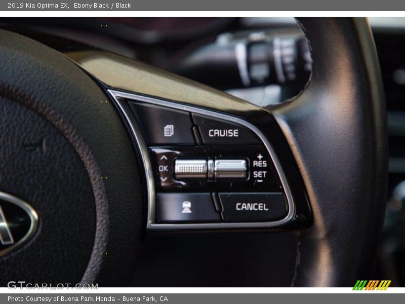Ebony Black / Black 2019 Kia Optima EX