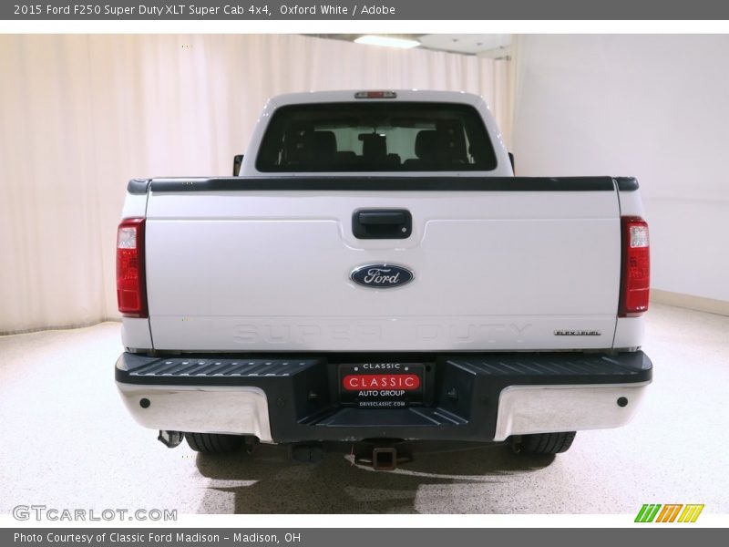 Oxford White / Adobe 2015 Ford F250 Super Duty XLT Super Cab 4x4