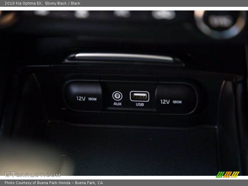 Ebony Black / Black 2019 Kia Optima EX