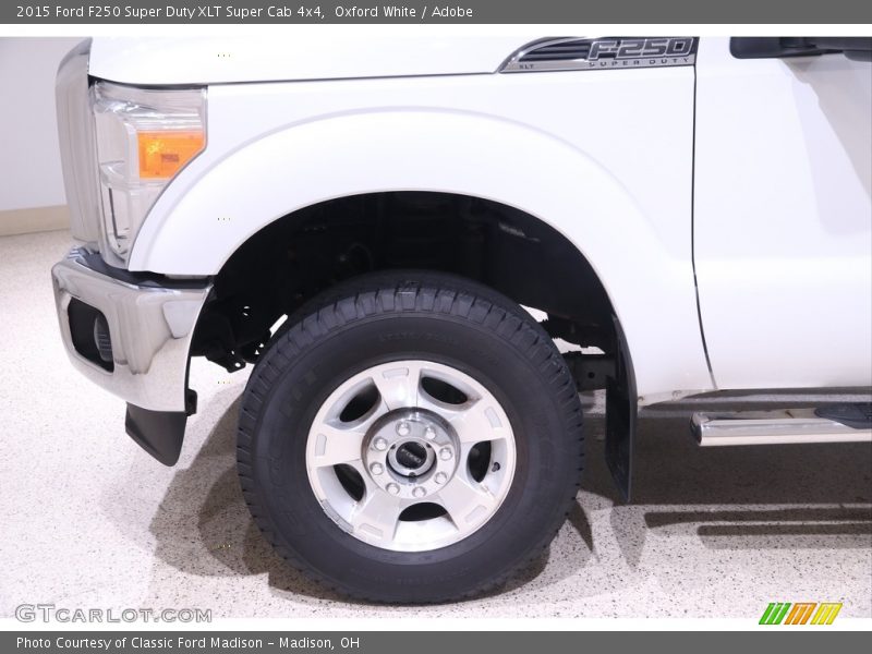 Oxford White / Adobe 2015 Ford F250 Super Duty XLT Super Cab 4x4