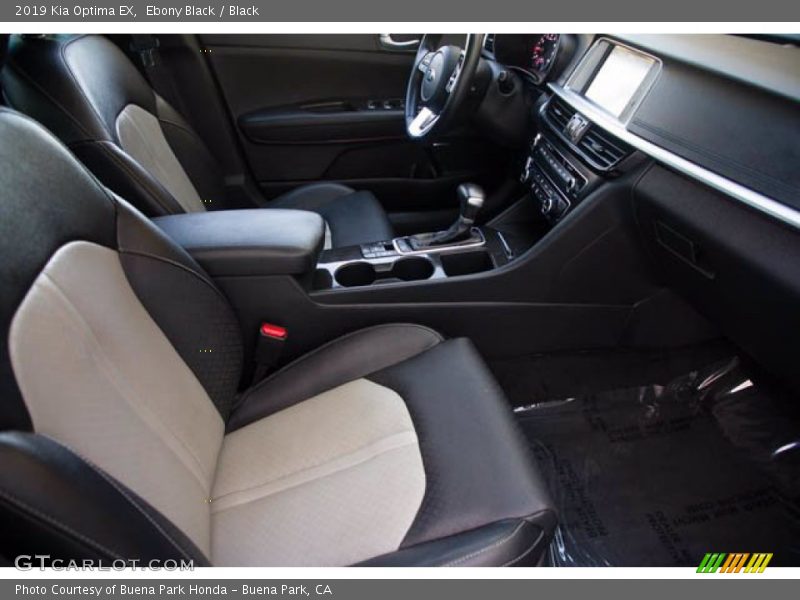 Ebony Black / Black 2019 Kia Optima EX