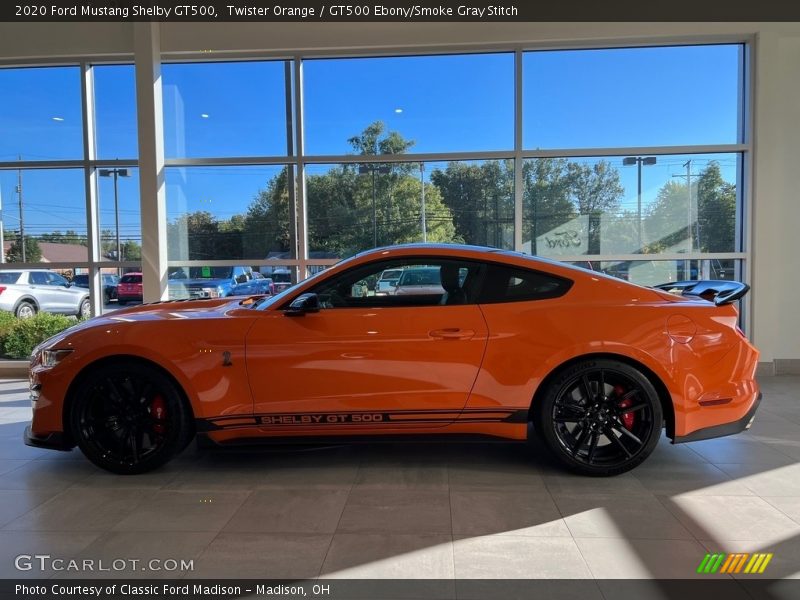  2020 Mustang Shelby GT500 Twister Orange