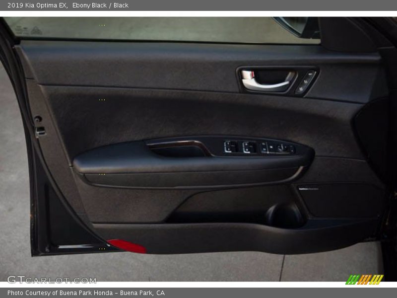 Ebony Black / Black 2019 Kia Optima EX