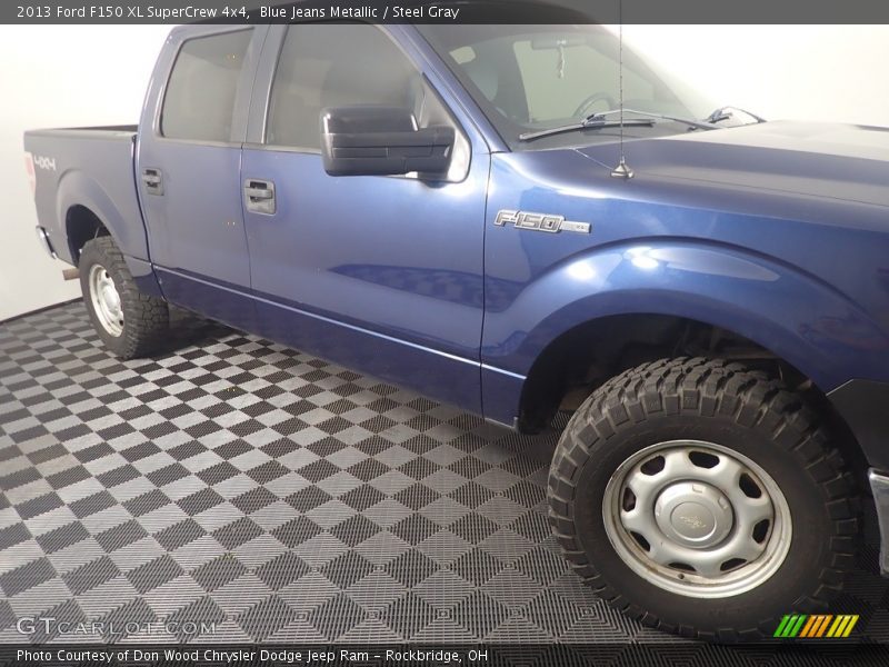 Blue Jeans Metallic / Steel Gray 2013 Ford F150 XL SuperCrew 4x4