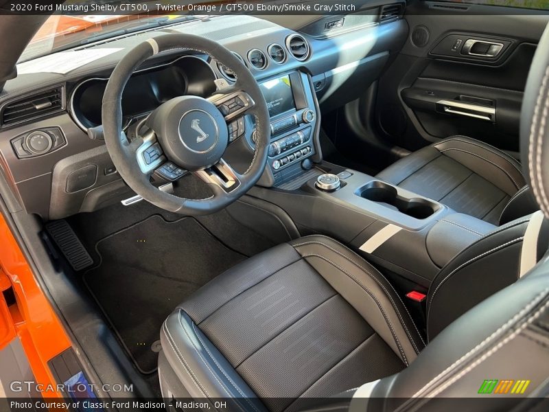  2020 Mustang Shelby GT500 GT500 Ebony/Smoke Gray Stitch Interior