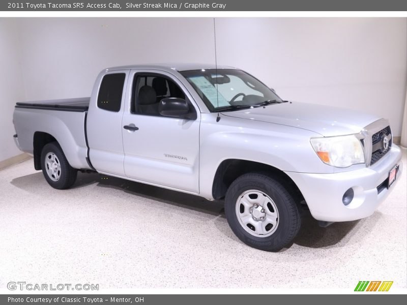 Silver Streak Mica / Graphite Gray 2011 Toyota Tacoma SR5 Access Cab