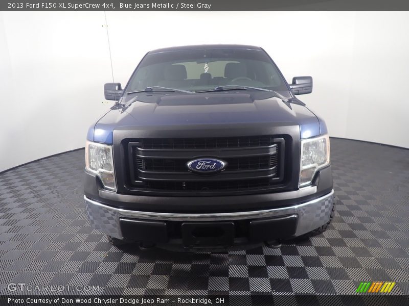 Blue Jeans Metallic / Steel Gray 2013 Ford F150 XL SuperCrew 4x4