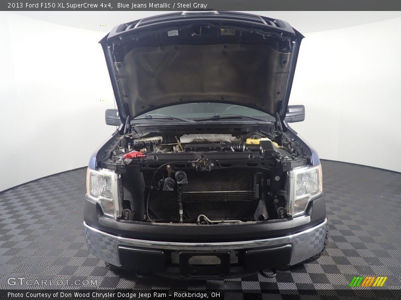 Blue Jeans Metallic / Steel Gray 2013 Ford F150 XL SuperCrew 4x4