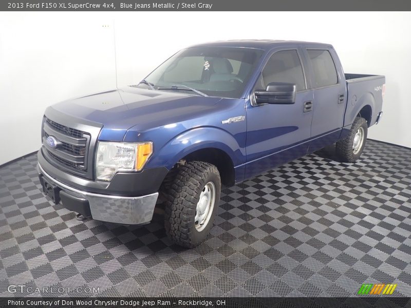 Blue Jeans Metallic / Steel Gray 2013 Ford F150 XL SuperCrew 4x4