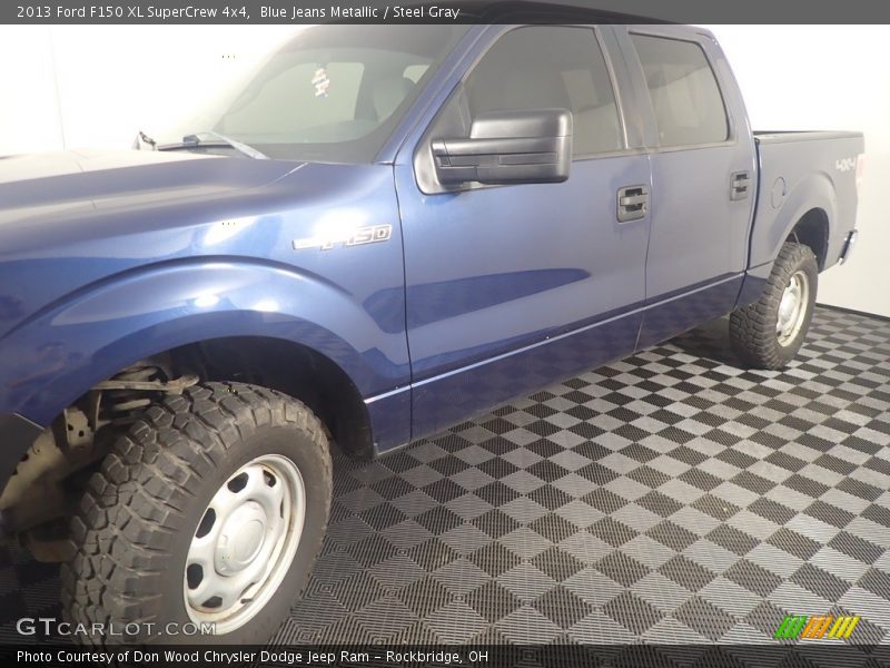 Blue Jeans Metallic / Steel Gray 2013 Ford F150 XL SuperCrew 4x4