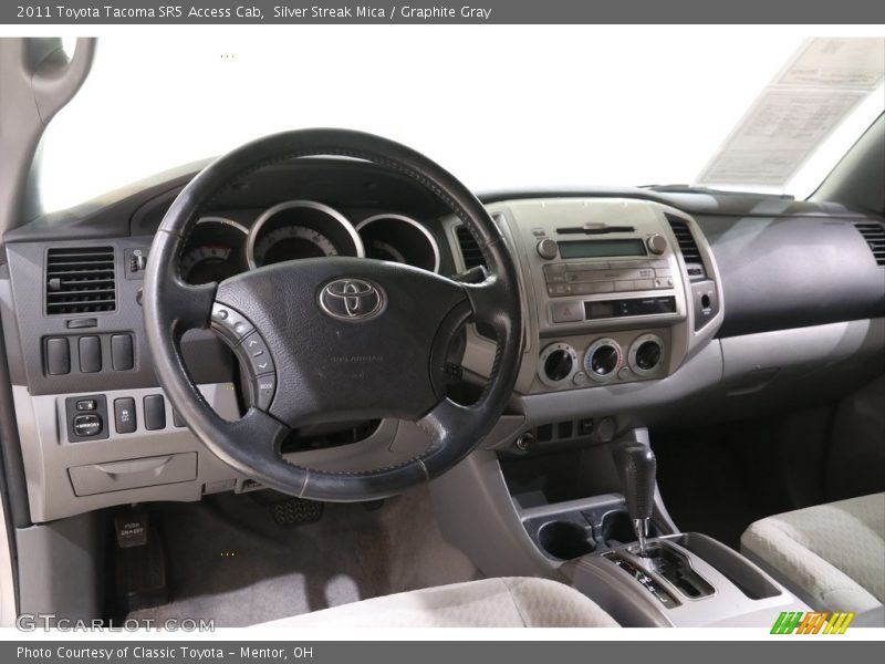 Silver Streak Mica / Graphite Gray 2011 Toyota Tacoma SR5 Access Cab