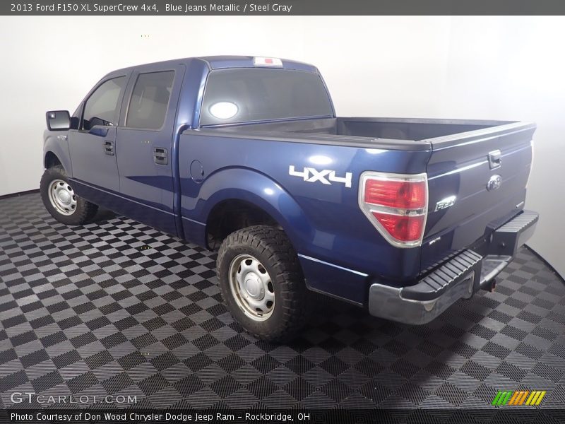 Blue Jeans Metallic / Steel Gray 2013 Ford F150 XL SuperCrew 4x4