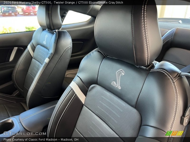 Front Seat of 2020 Mustang Shelby GT500