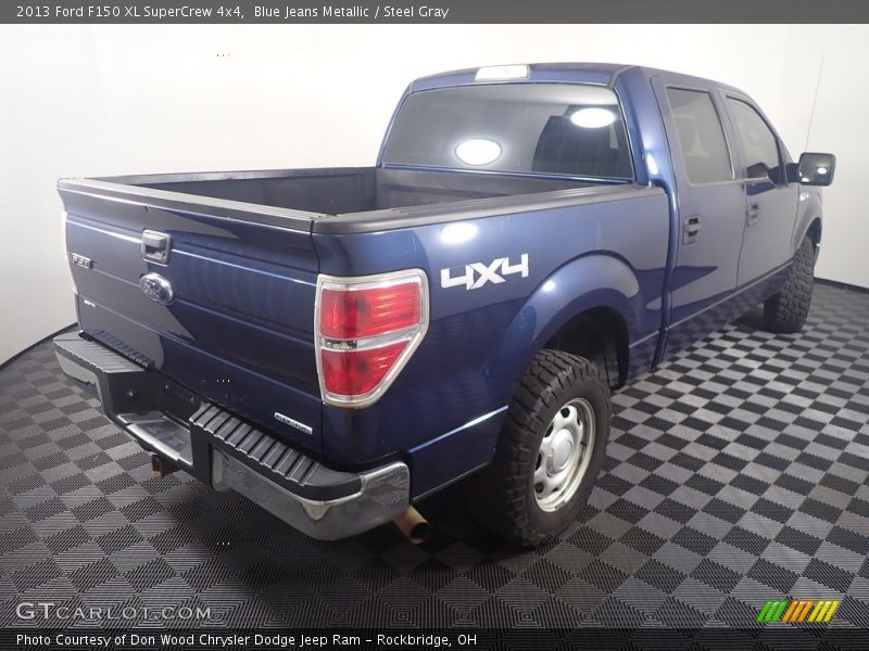 Blue Jeans Metallic / Steel Gray 2013 Ford F150 XL SuperCrew 4x4