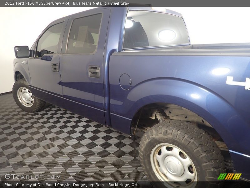 Blue Jeans Metallic / Steel Gray 2013 Ford F150 XL SuperCrew 4x4