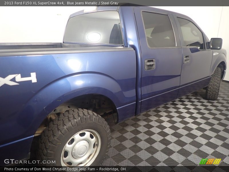 Blue Jeans Metallic / Steel Gray 2013 Ford F150 XL SuperCrew 4x4