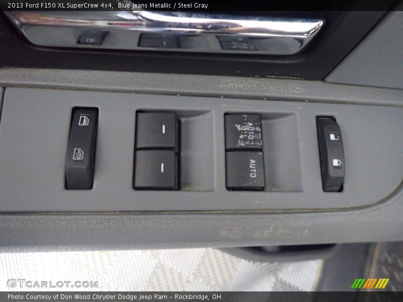 Blue Jeans Metallic / Steel Gray 2013 Ford F150 XL SuperCrew 4x4