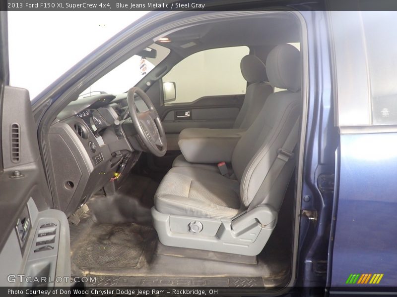 Blue Jeans Metallic / Steel Gray 2013 Ford F150 XL SuperCrew 4x4