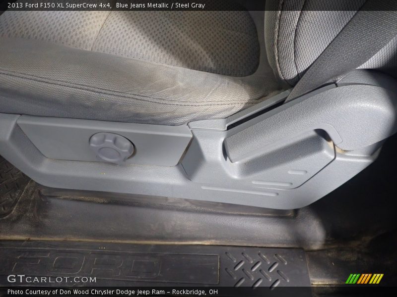Blue Jeans Metallic / Steel Gray 2013 Ford F150 XL SuperCrew 4x4