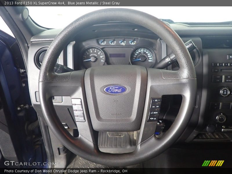 Blue Jeans Metallic / Steel Gray 2013 Ford F150 XL SuperCrew 4x4