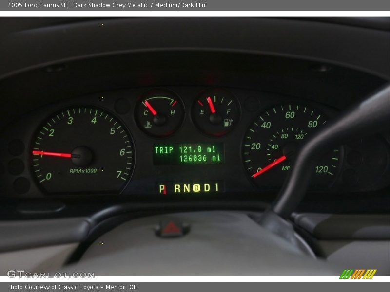 Dark Shadow Grey Metallic / Medium/Dark Flint 2005 Ford Taurus SE