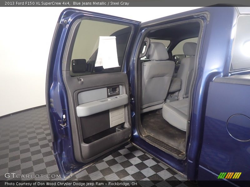 Blue Jeans Metallic / Steel Gray 2013 Ford F150 XL SuperCrew 4x4