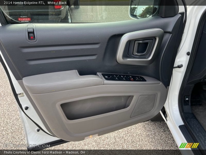 White / Black 2014 Honda Ridgeline RTL