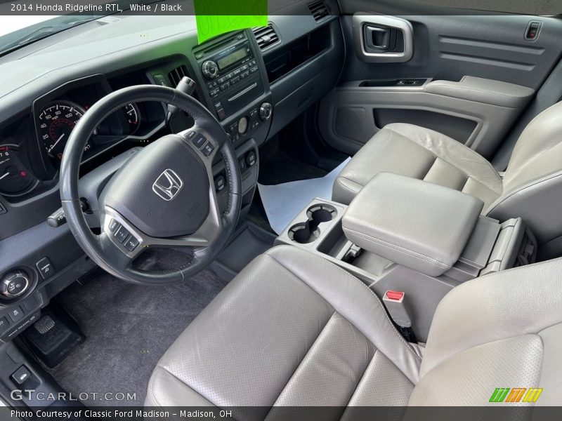White / Black 2014 Honda Ridgeline RTL