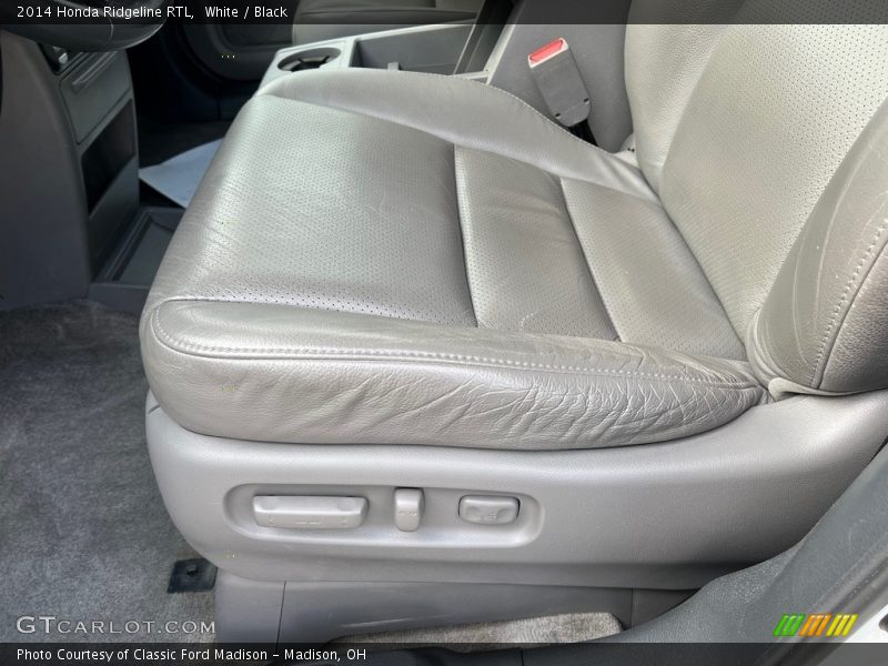 White / Black 2014 Honda Ridgeline RTL