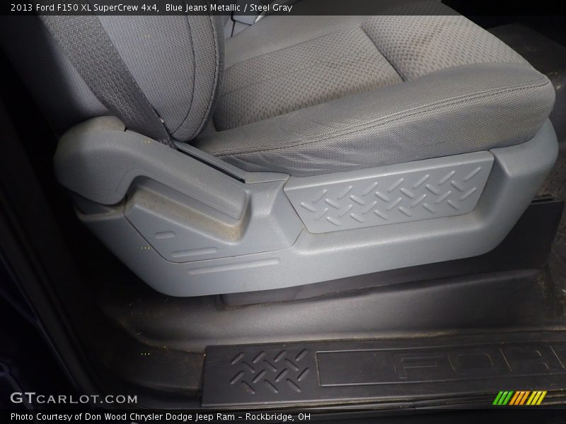 Blue Jeans Metallic / Steel Gray 2013 Ford F150 XL SuperCrew 4x4