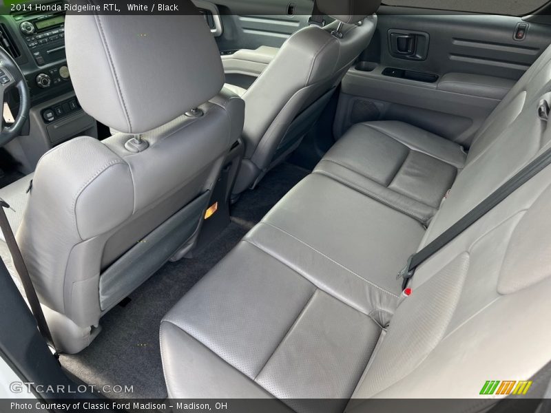 White / Black 2014 Honda Ridgeline RTL