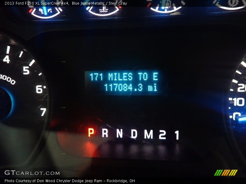 Blue Jeans Metallic / Steel Gray 2013 Ford F150 XL SuperCrew 4x4