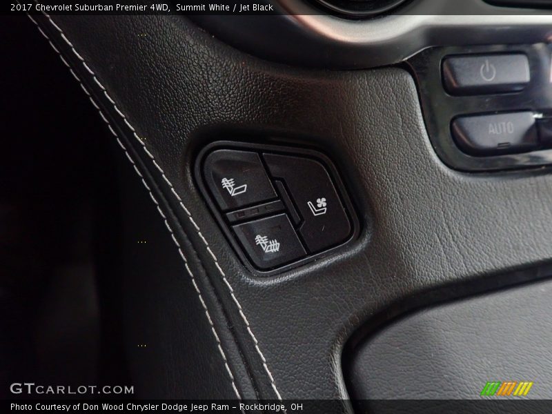 Summit White / Jet Black 2017 Chevrolet Suburban Premier 4WD