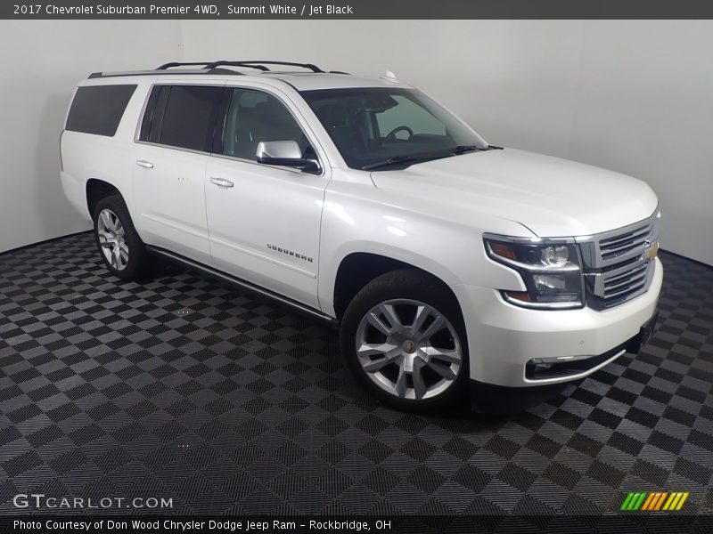 Summit White / Jet Black 2017 Chevrolet Suburban Premier 4WD