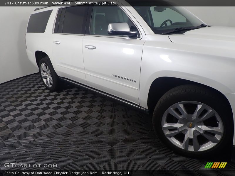 Summit White / Jet Black 2017 Chevrolet Suburban Premier 4WD