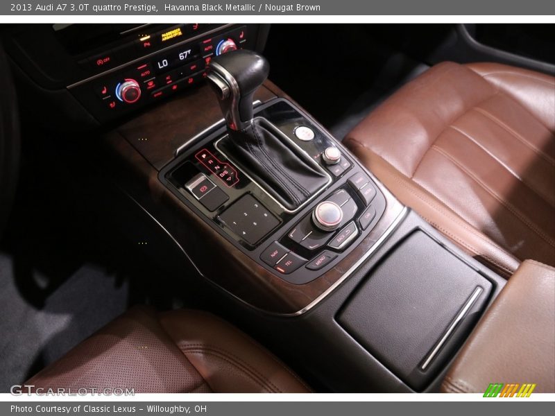 Havanna Black Metallic / Nougat Brown 2013 Audi A7 3.0T quattro Prestige