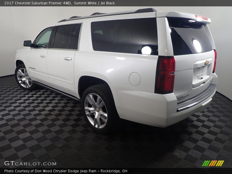 Summit White / Jet Black 2017 Chevrolet Suburban Premier 4WD
