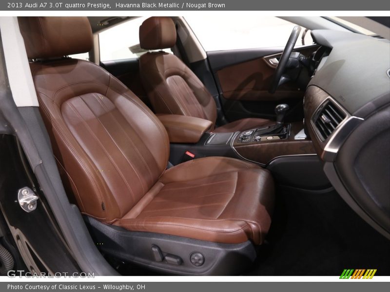 Havanna Black Metallic / Nougat Brown 2013 Audi A7 3.0T quattro Prestige