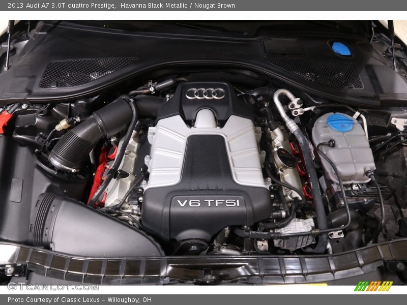 Havanna Black Metallic / Nougat Brown 2013 Audi A7 3.0T quattro Prestige