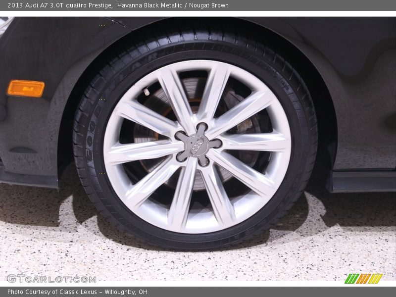 Havanna Black Metallic / Nougat Brown 2013 Audi A7 3.0T quattro Prestige