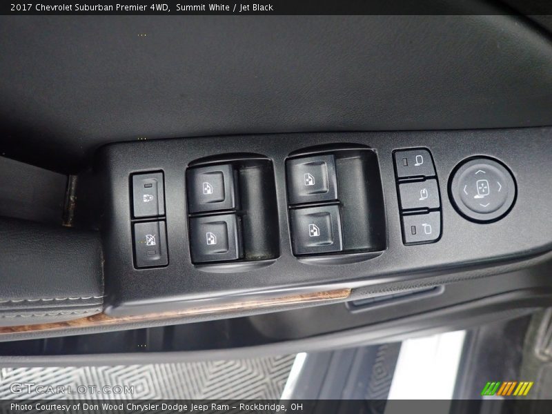 Summit White / Jet Black 2017 Chevrolet Suburban Premier 4WD