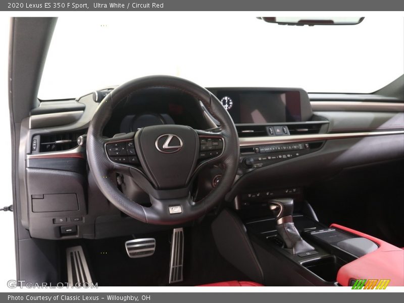 Dashboard of 2020 ES 350 F Sport