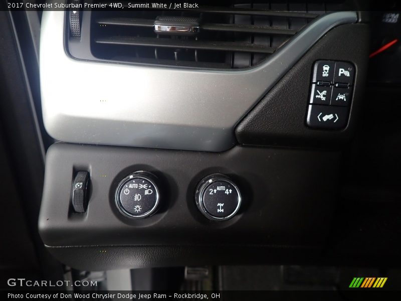 Summit White / Jet Black 2017 Chevrolet Suburban Premier 4WD