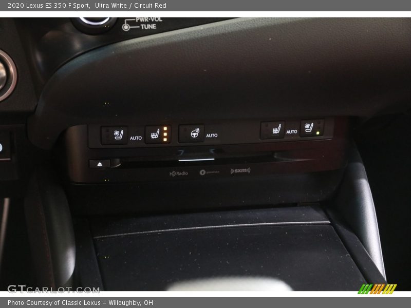Ultra White / Circuit Red 2020 Lexus ES 350 F Sport