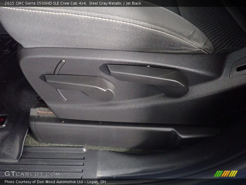 Steel Gray Metallic / Jet Black 2015 GMC Sierra 3500HD SLE Crew Cab 4x4