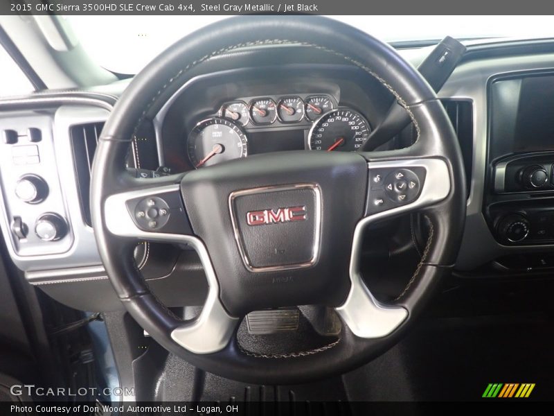  2015 Sierra 3500HD SLE Crew Cab 4x4 Steering Wheel