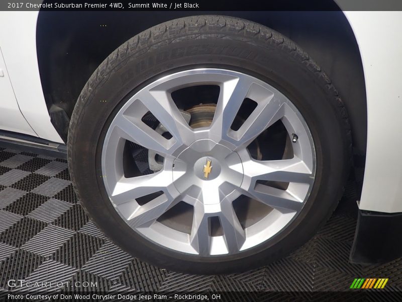 Summit White / Jet Black 2017 Chevrolet Suburban Premier 4WD