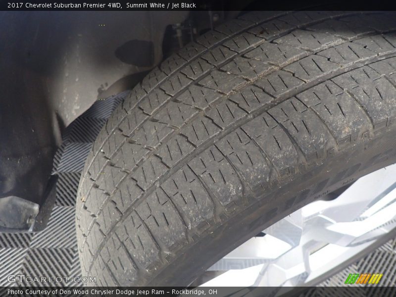 Summit White / Jet Black 2017 Chevrolet Suburban Premier 4WD