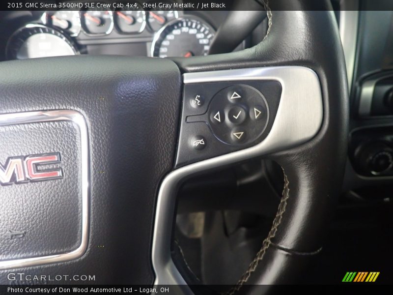  2015 Sierra 3500HD SLE Crew Cab 4x4 Steering Wheel