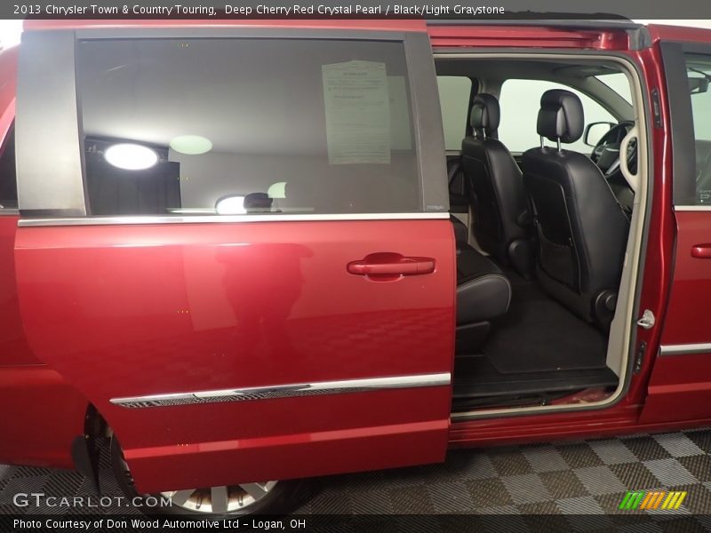 Deep Cherry Red Crystal Pearl / Black/Light Graystone 2013 Chrysler Town & Country Touring